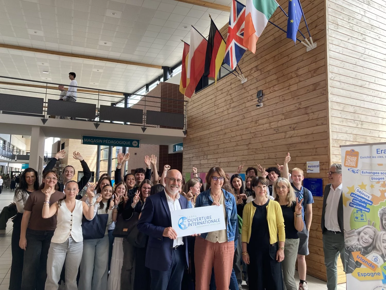 Ouverture internationale : un nouveau label pour Saint Jacques !