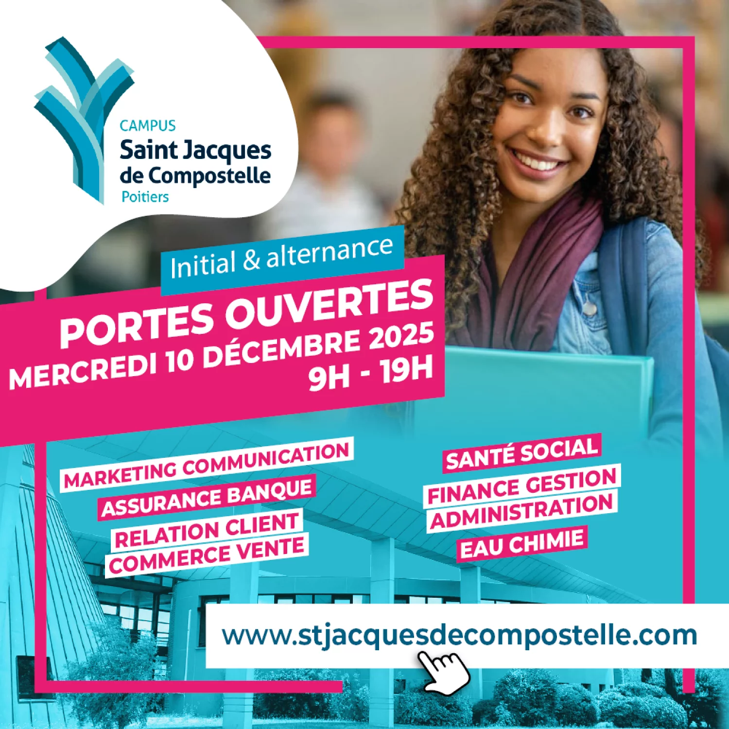 Journée Portes Ouvertes Campus Saint Jacques Poitiers